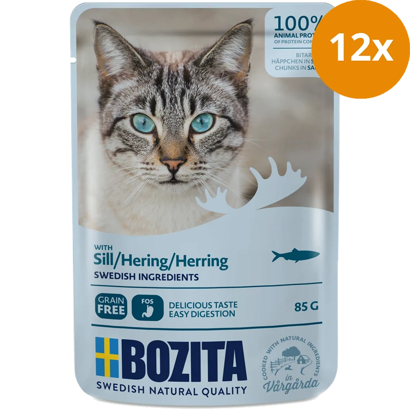 Bozita Häppchen in Soße Hering 85 g