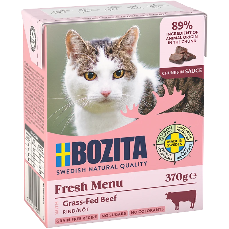 Bozita Häppchen in Soße Rind 370 g