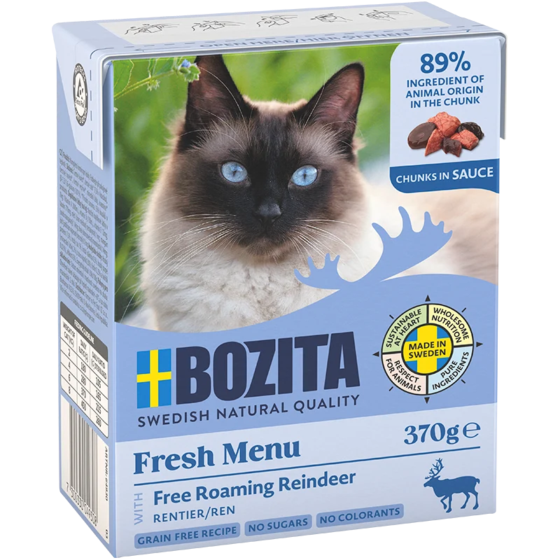 Bozita Häppchen in Soße Rentier 370 g