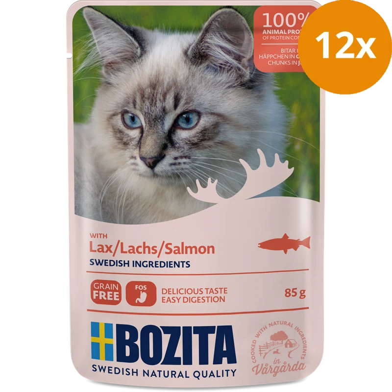 Bozita Häppchen in Gelée Lachs 85 g