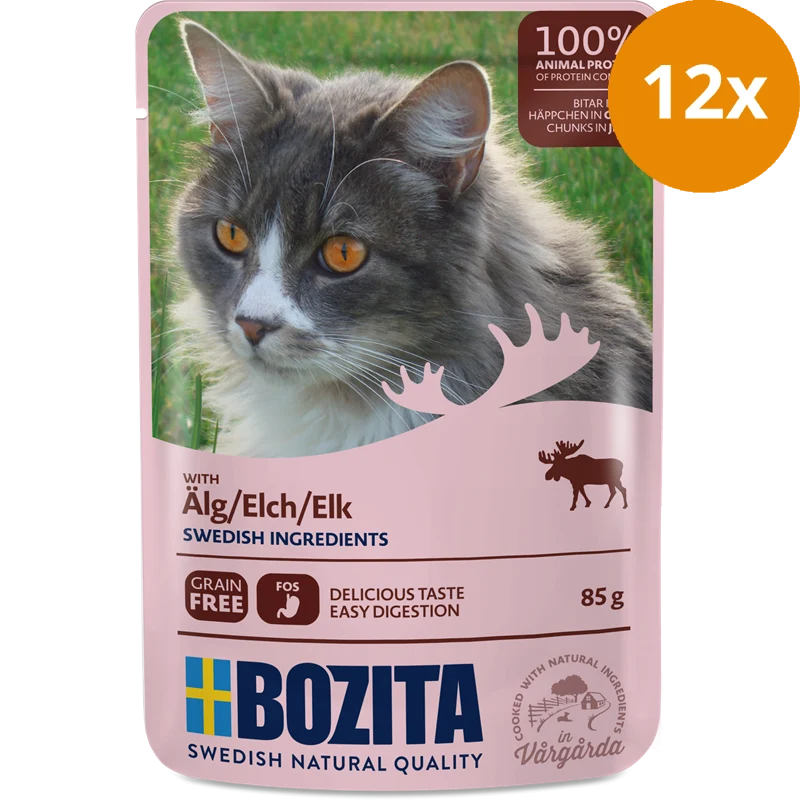 Bozita Häppchen in Gelée Elch 85 g