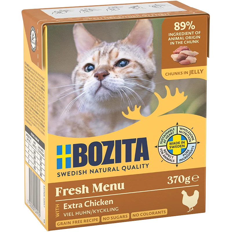 Bozita Häppchen in Gelee viel Huhn 370 g
