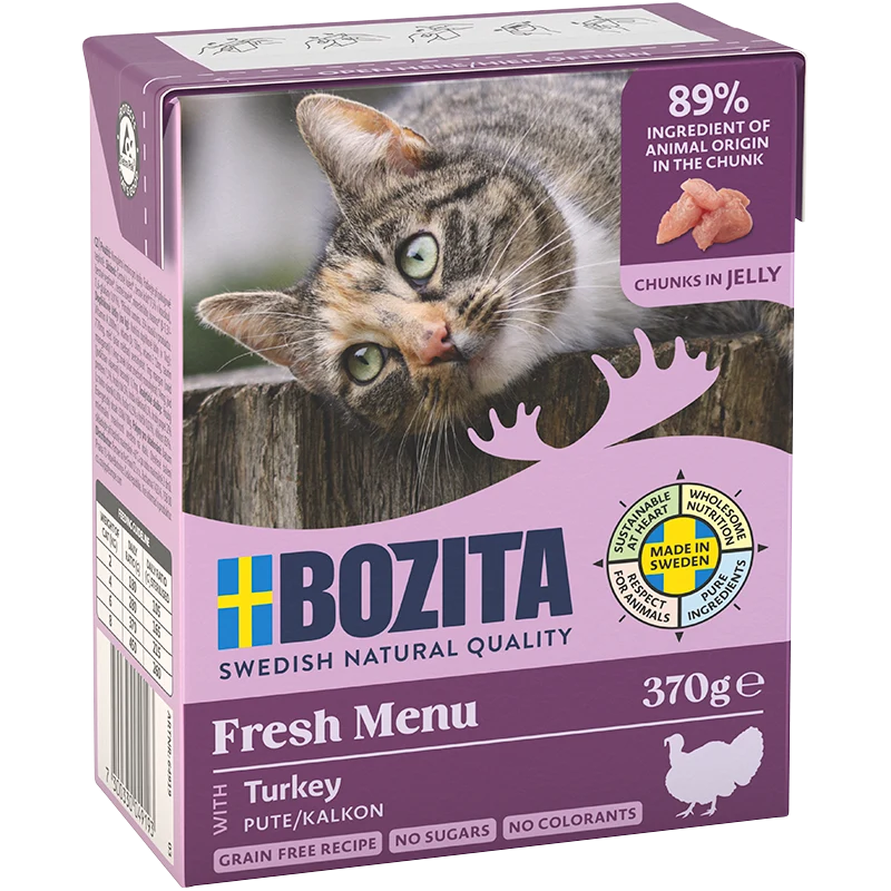 Bozita Häppchen in Gelee Pute 370 g