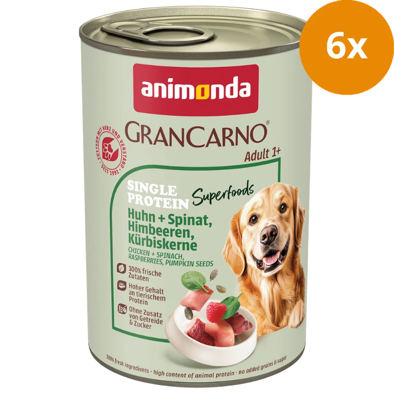 animonda GranCarno Adult Superfoods Huhn 400 g