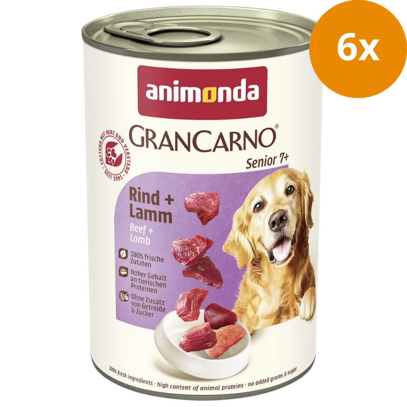 animonda GranCarno Senior Rind + Lamm 400 g