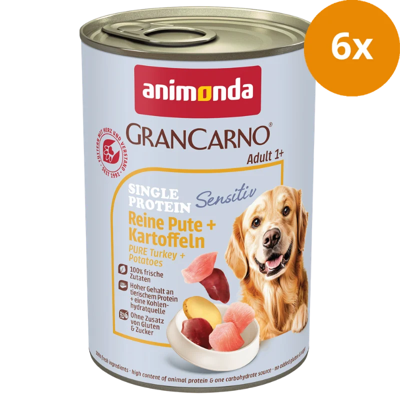 animonda GranCarno Adult Sensitiv Reine Pute & Kartoffeln 400 g