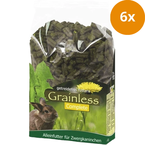 JR FARM Grainless Complete Zwergkaninchen 1350 g