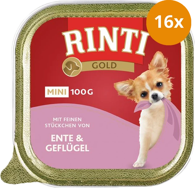 Rinti Gold Mini Ente & Geflügel 100 g