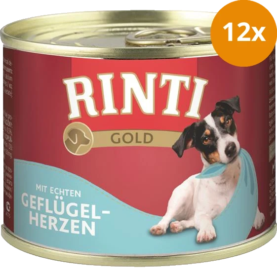 Rinti Gold Geflügelherzen 185 g