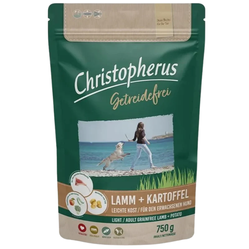 Christopherus Getreidefrei leichte Kost Lamm & Kartoffel