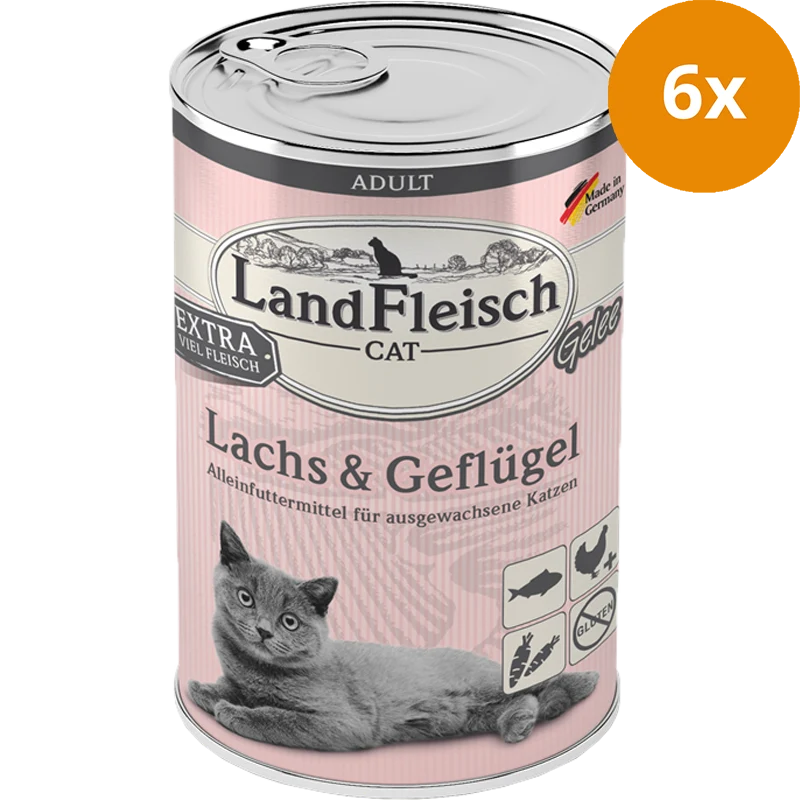 LandFleisch Gelee Lachs & Geflügel 400 g