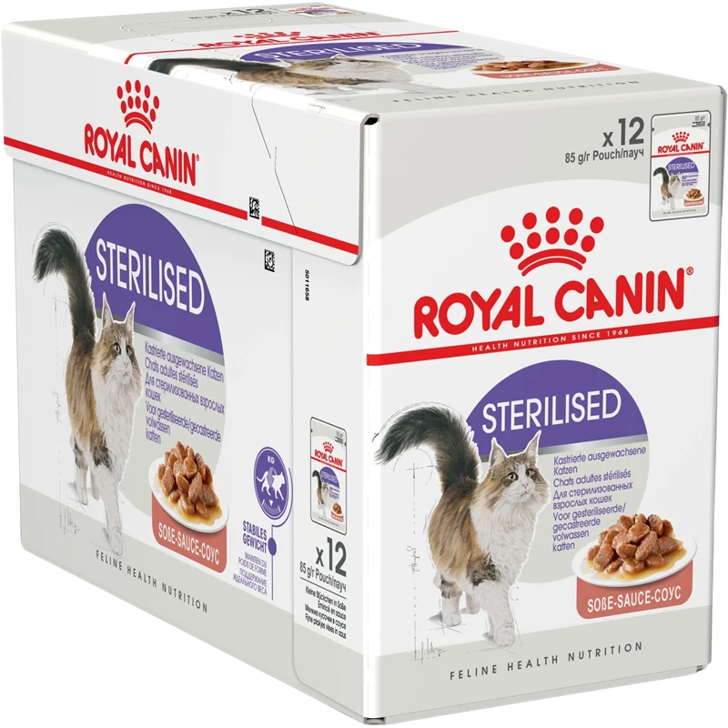 ROYAL CANIN Frischebeutel in Soße Sterilised 1020 g