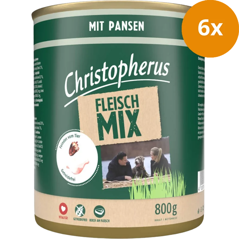 Christopherus Fleischmix Pansen 800 g