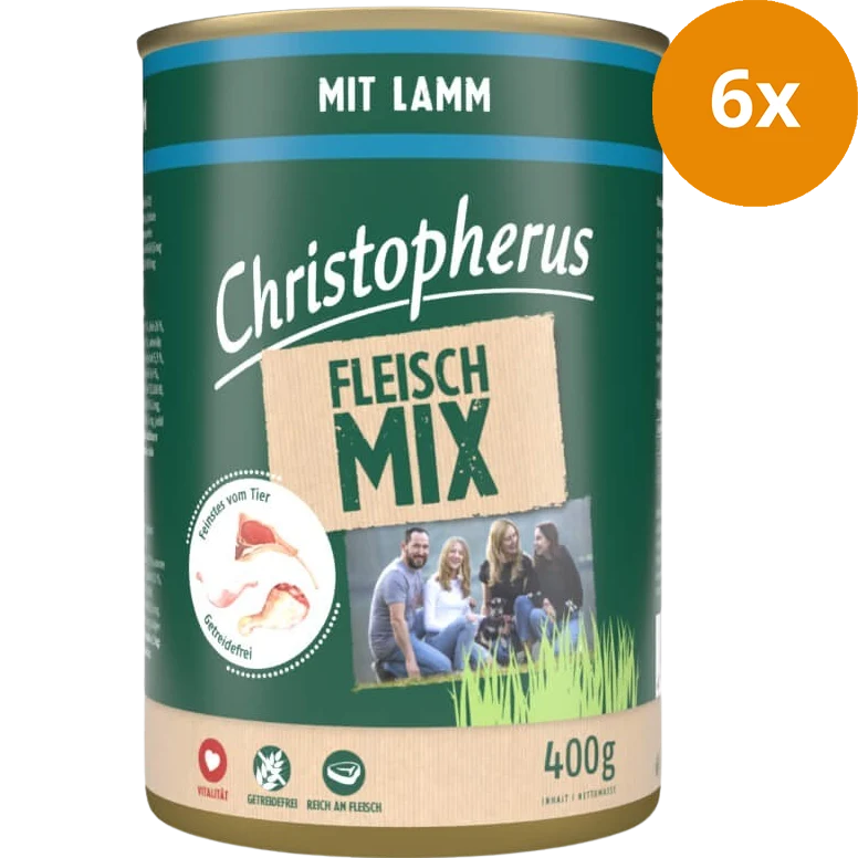 Christopherus Fleischmix Lamm 400 g