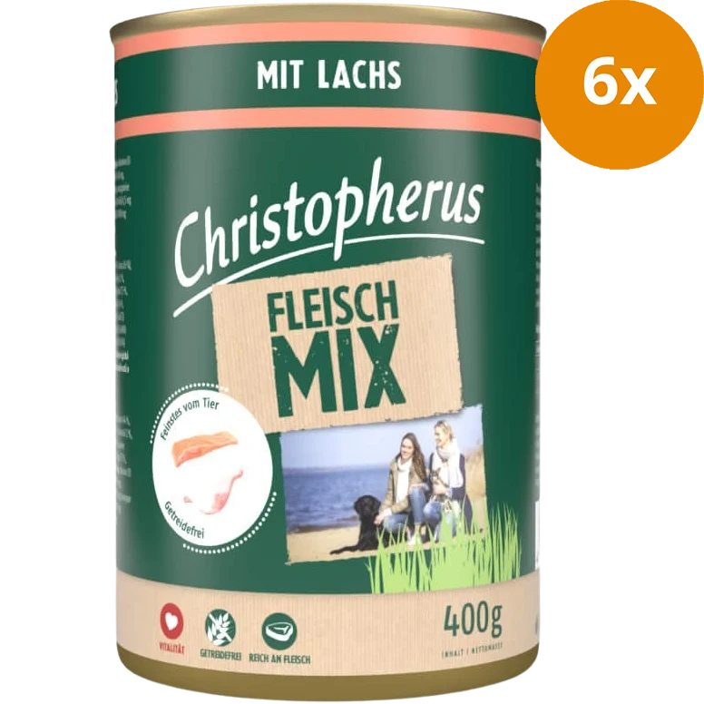 Christopherus Fleischmix Lachs 400 g