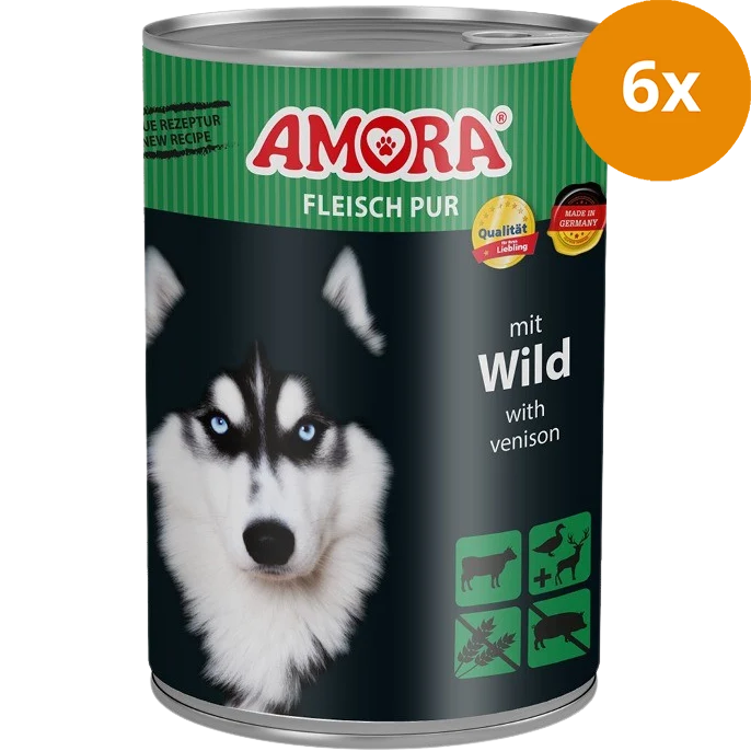 AMORA Fleisch Pur Wild 400 g