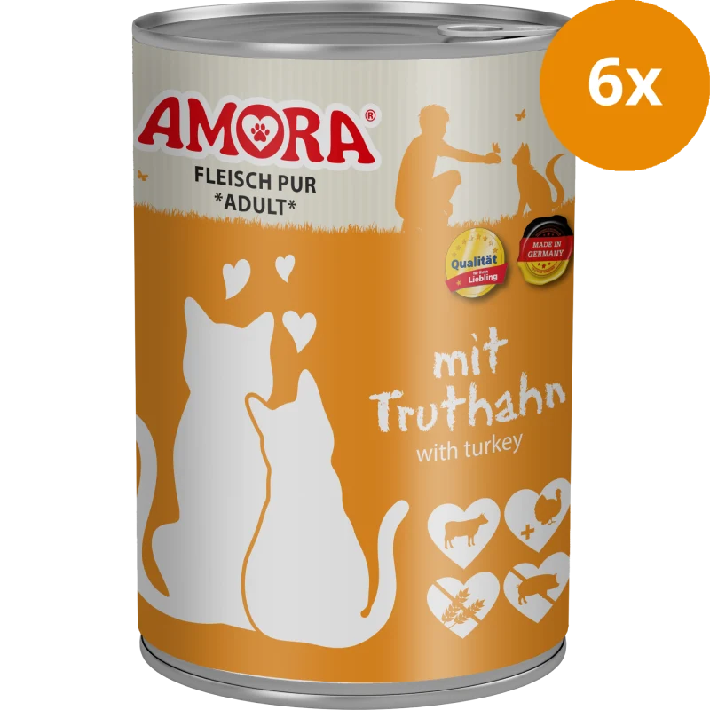 AMORA Fleisch Pur Truthahn 400 g