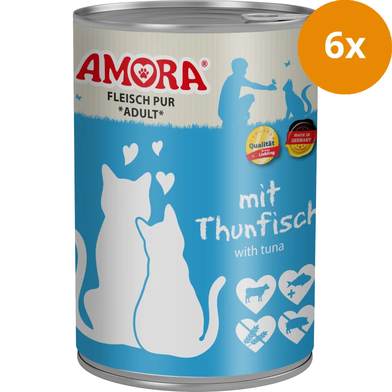 AMORA Fleisch Pur Thunfisch 400 g