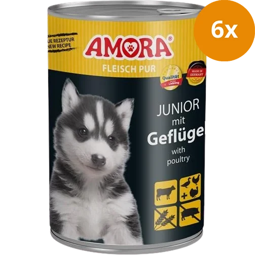 AMORA Fleisch Pur Junior 400 g