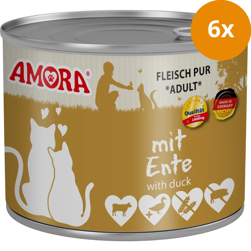 AMORA Fleisch Pur Ente 200 g