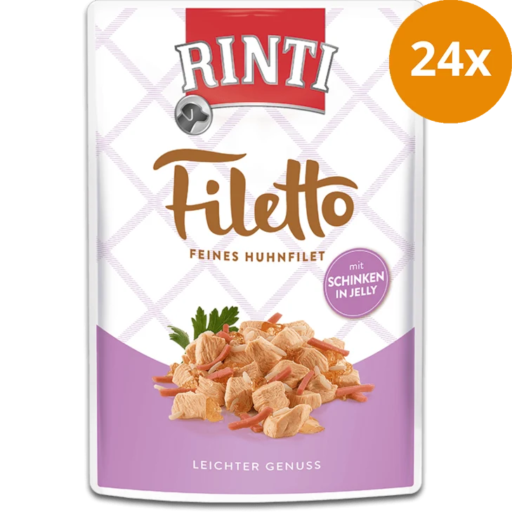Rinti Filetto in Jelly Huhnfilet & Schinken 100 g