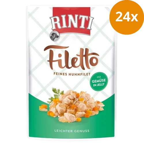 Rinti Filetto in Jelly Huhnfilet & Gemüse 100 g