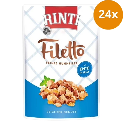 Rinti Filetto in Jelly Huhnfilet & Ente 100 g