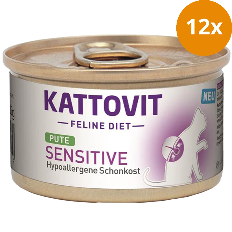 Kattovit Feline Diet Dose Sensitive Pute 85 g