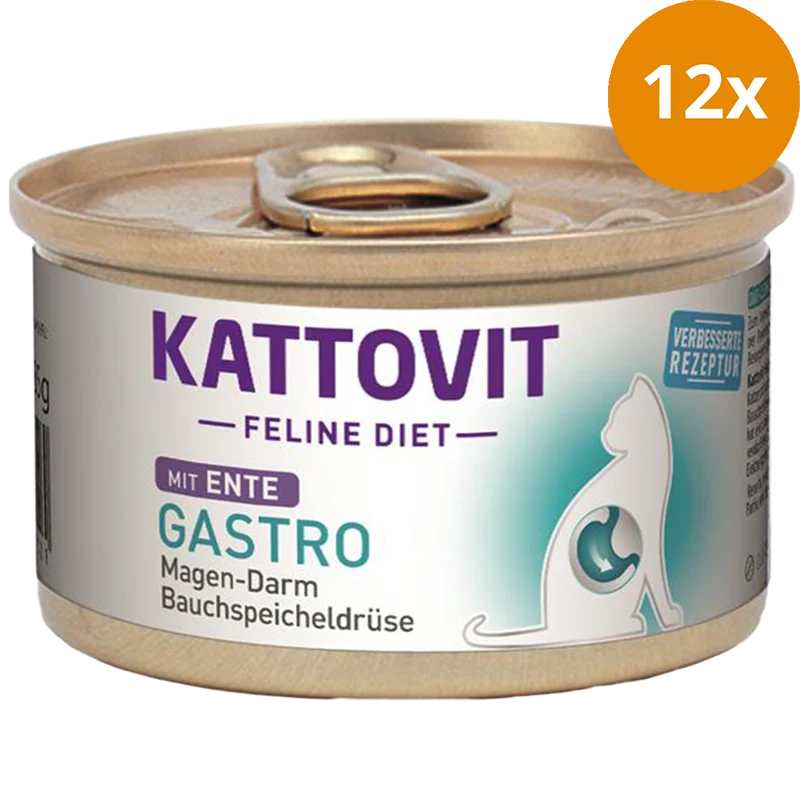 Kattovit Feline Diet Dose Gastro Ente 85 g