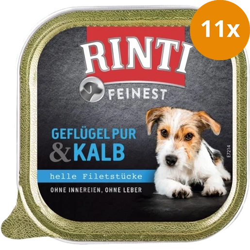 Rinti Feinest Geflügel Pur & Kalb 150 g
