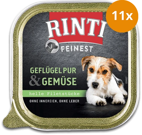 Rinti Feinest Geflügel Pur & Gemüse 150 g