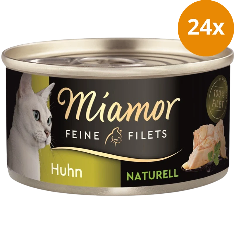 Miamor Feine Filets Naturelle Huhn pur 80 g