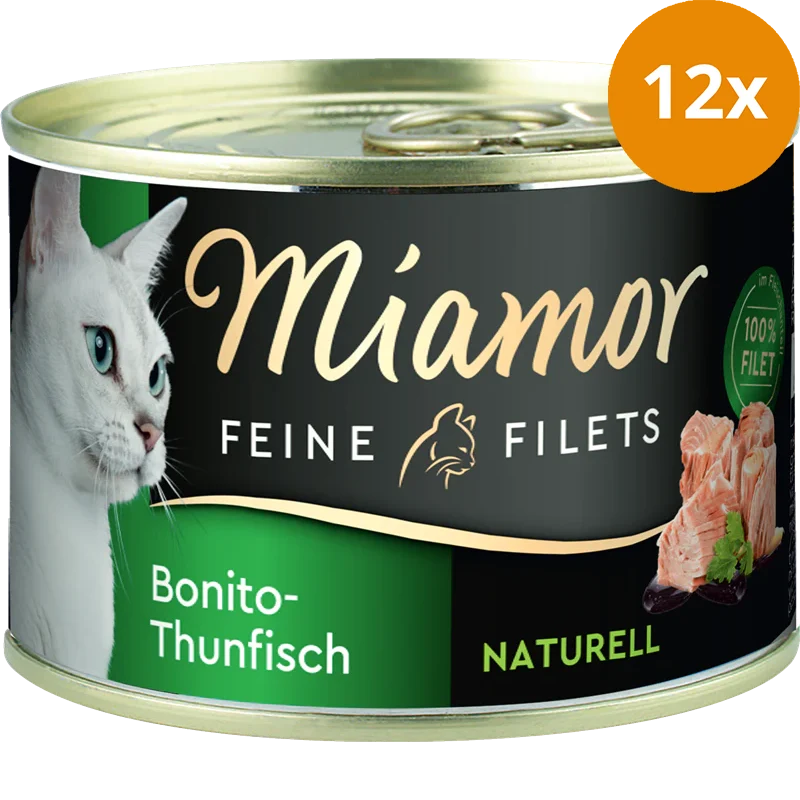 Miamor Feine Filets Naturelle Bonito-Thunfisch 156 g