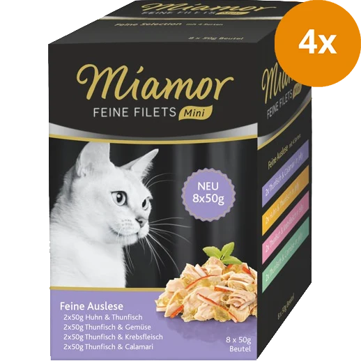 Miamor Feine Filets Mini Multibox Feine Auslese 400 g