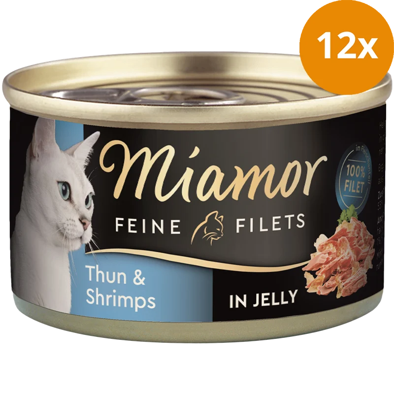 Miamor Feine Filets Thunfisch & Shrimps 185 g