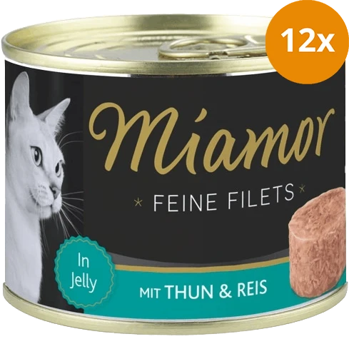 Miamor Feine Filets Thunfisch & Reis 185 g