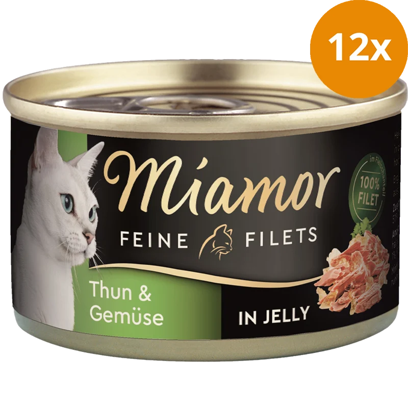 Miamor Feine Filets Thunfisch & Gemüse 185 g