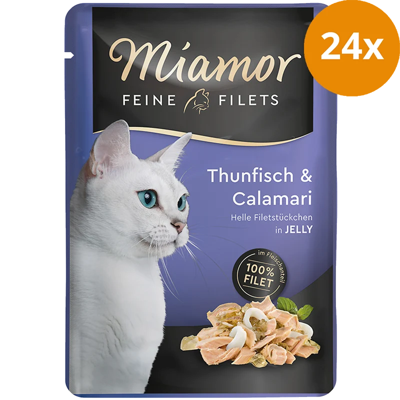 Miamor Feine Filets Thunfisch & Calamari 100 g