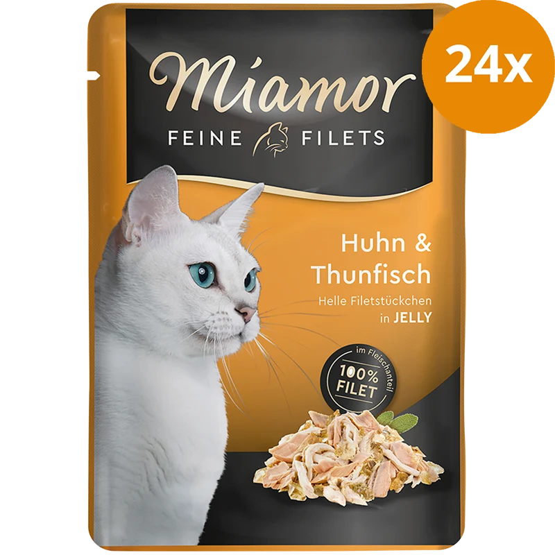 Miamor Feine Filets Huhn & Thunfisch 100 g