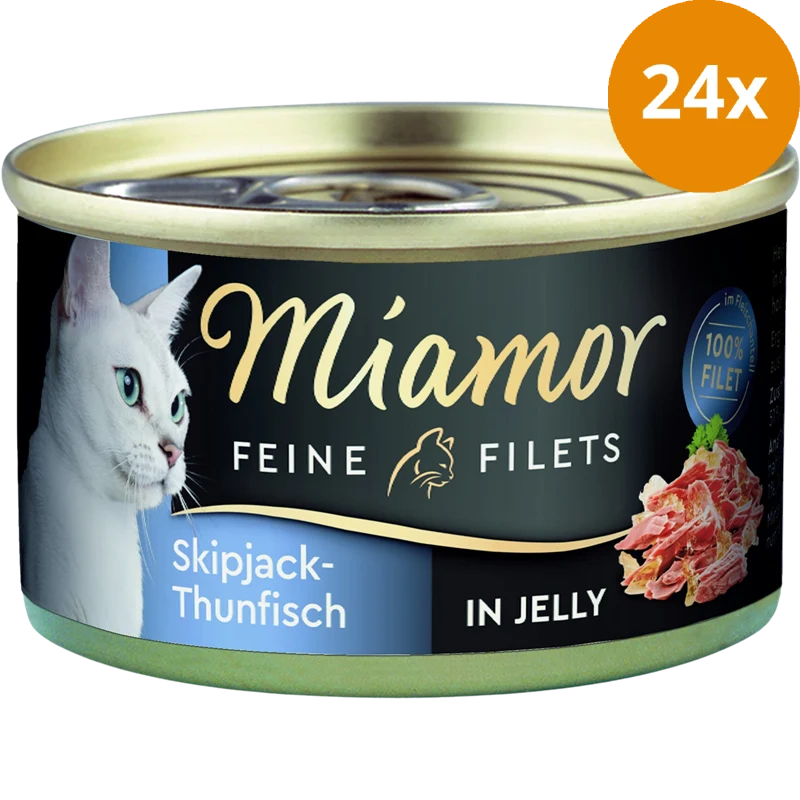 Miamor Feine Filet in Jelly Skipjack 100 g