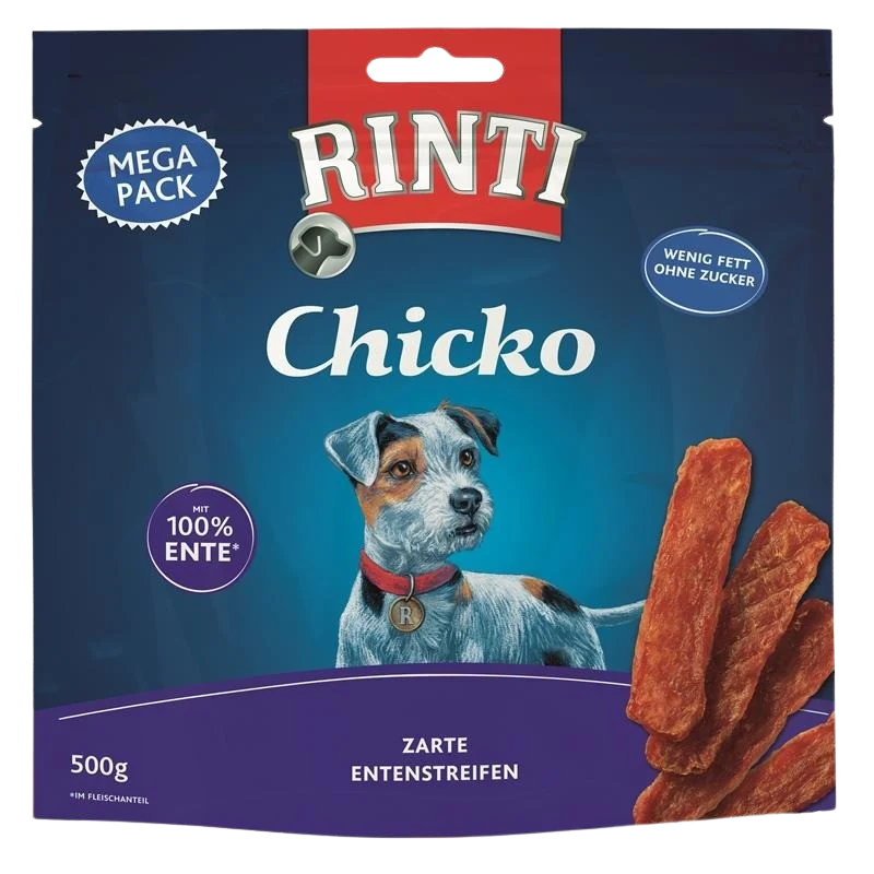Rinti Extra Snack Chicko Ente Megapack 500 g