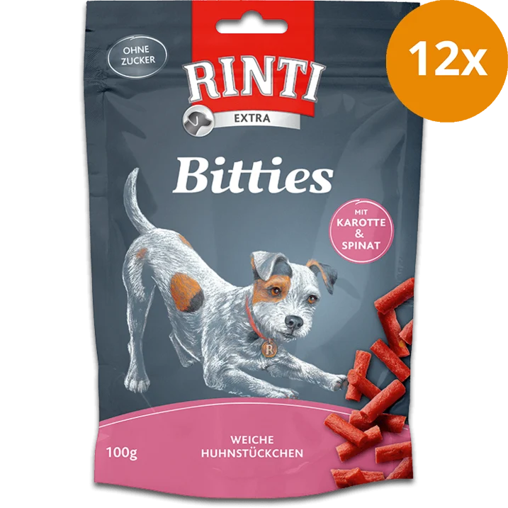 Rinti Extra Mini Bits Karotte & Spinat 100 g