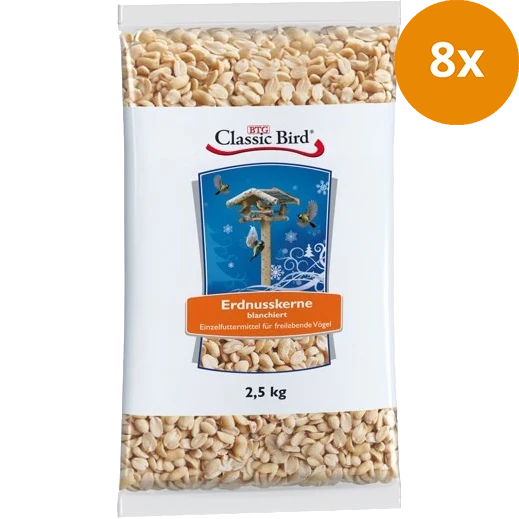 BTG Classic Bird Erdnußkerne blanchiert 2500 g