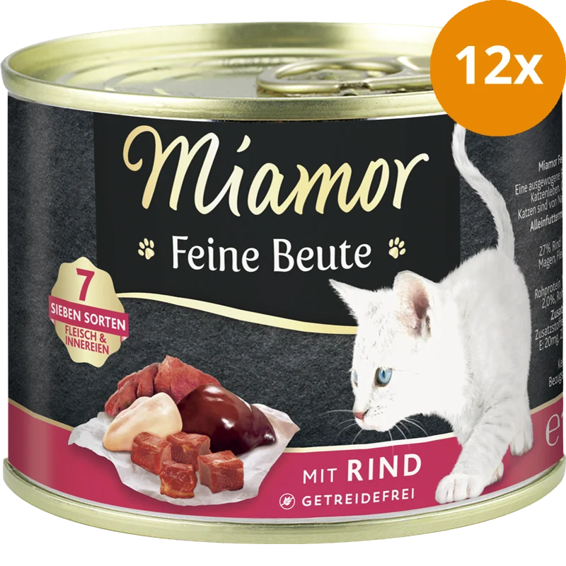 Miamor Dose Feine Beute Rind 185 g