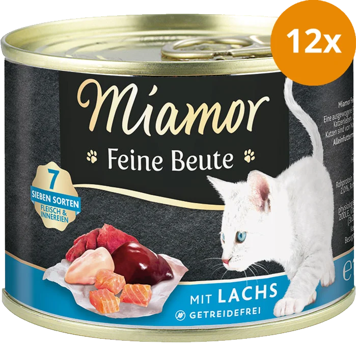 Miamor Dose Feine Beute Lachs 185 g