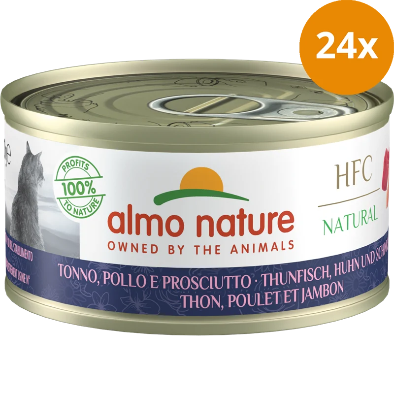 Almo Nature Dose Adult Thunfisch, Huhn & Schinken 70 g