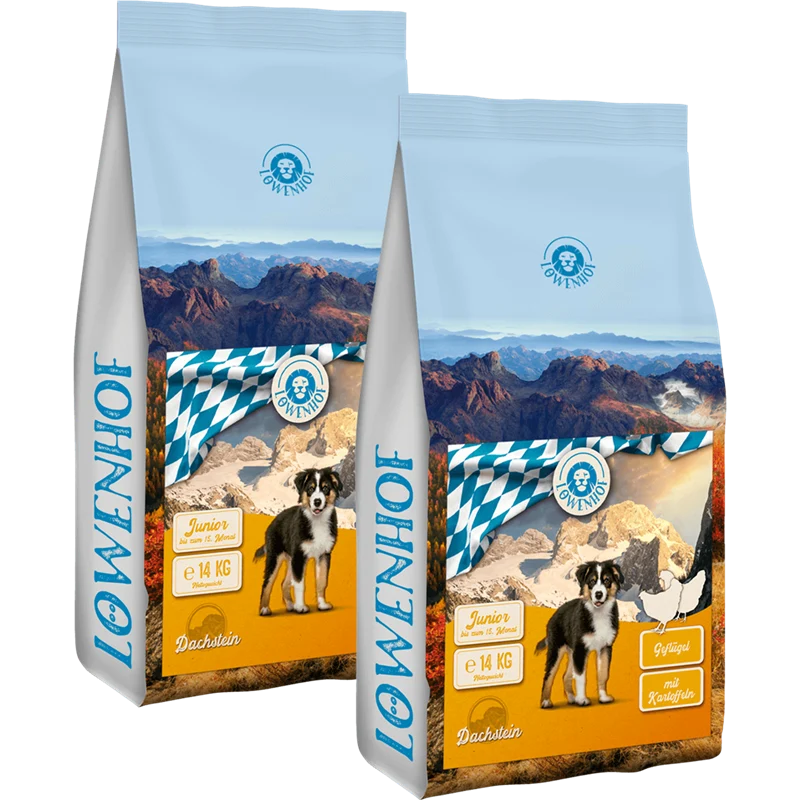 Löwenhof Dachstein Junior (mit Geflügel und Kartoffel)