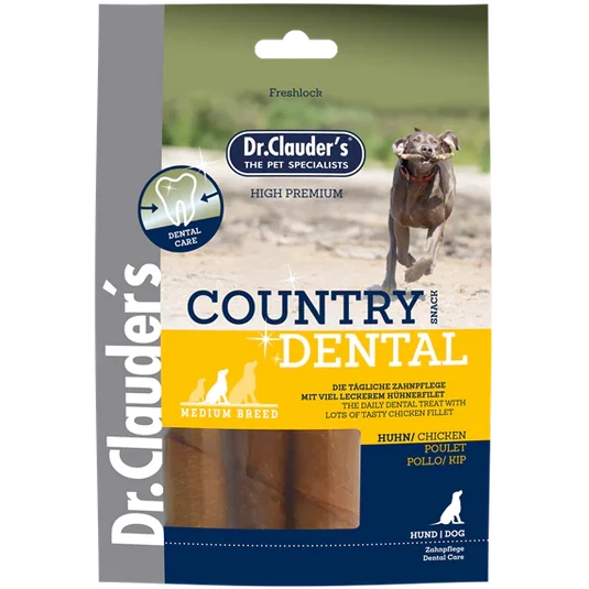 Dr.Clauder's Country Dental Snack Huhn Medium 120 g