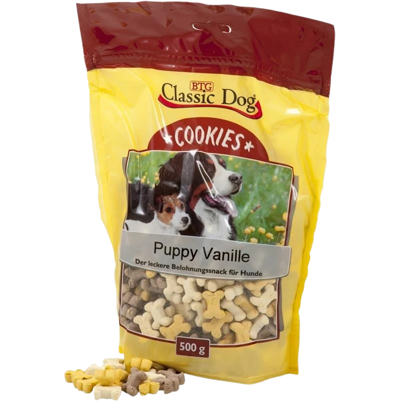 BTG Classic Dog Cookies Puppy Vanille 500 g