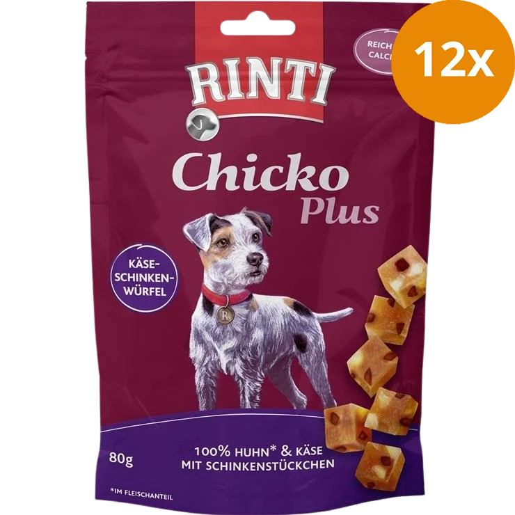 Rinti Chicko Plus Käse–Schinken 80 g